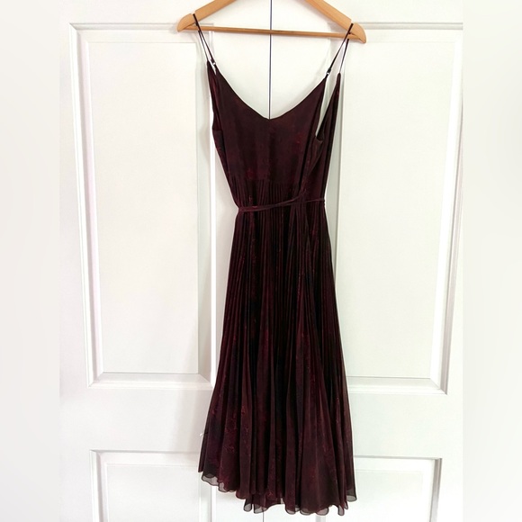 Women’s red snake print wrap dress - Picture 2 of 3